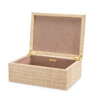 Box Cadiz Small Natural Raffia Eichholtz