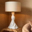 Table Lamp Banyan White Finish Incl Shade Eichholtz