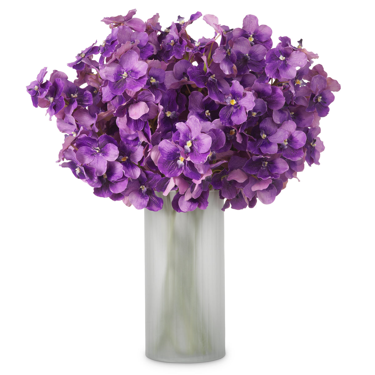 Bouquet Of Vanda Orchids Purple Real Touch 24 Pieces Eichholtz