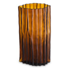 Vase Vivente Large Amber Glass Eichholtz