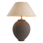 Table Lamp Moon Jar Taupe Finish Incl Shade Eichholtz