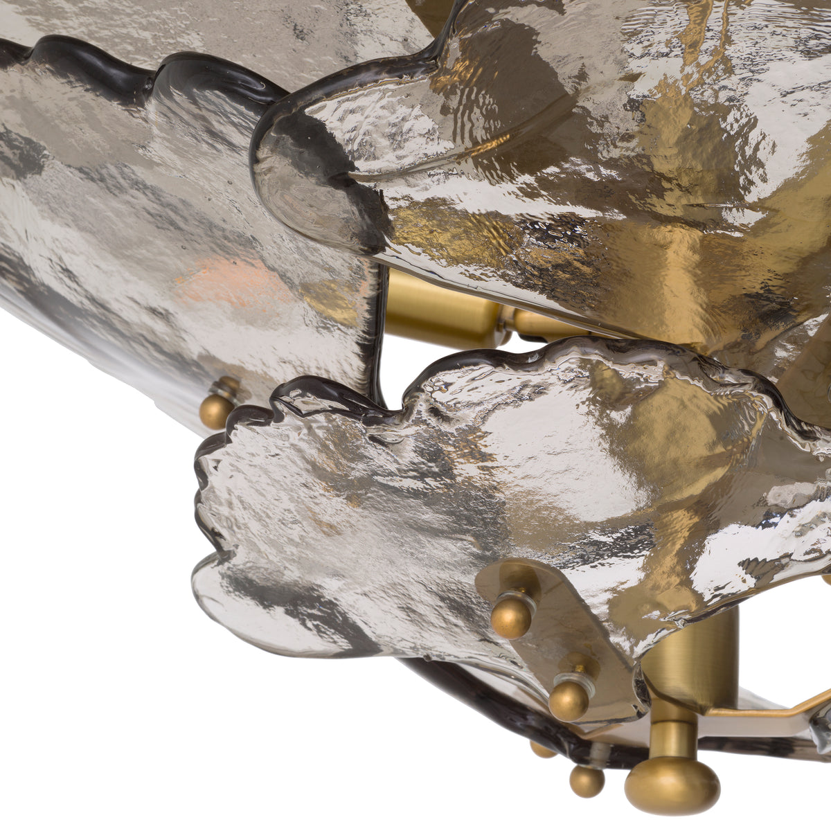 Chandelier Florina Smoke Glass Eichholtz