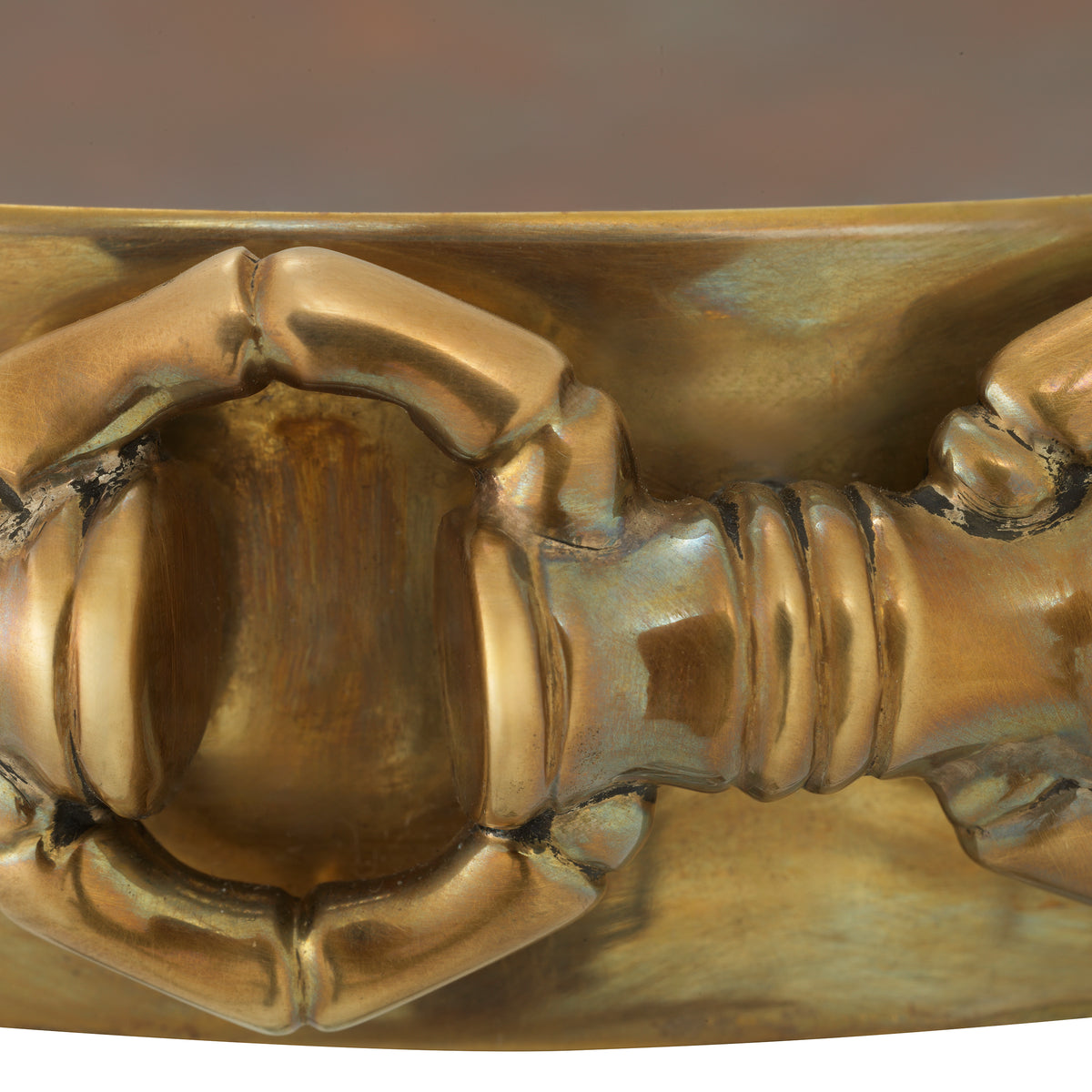 Bowl Clementine Vintage Brass Finish Eichholtz