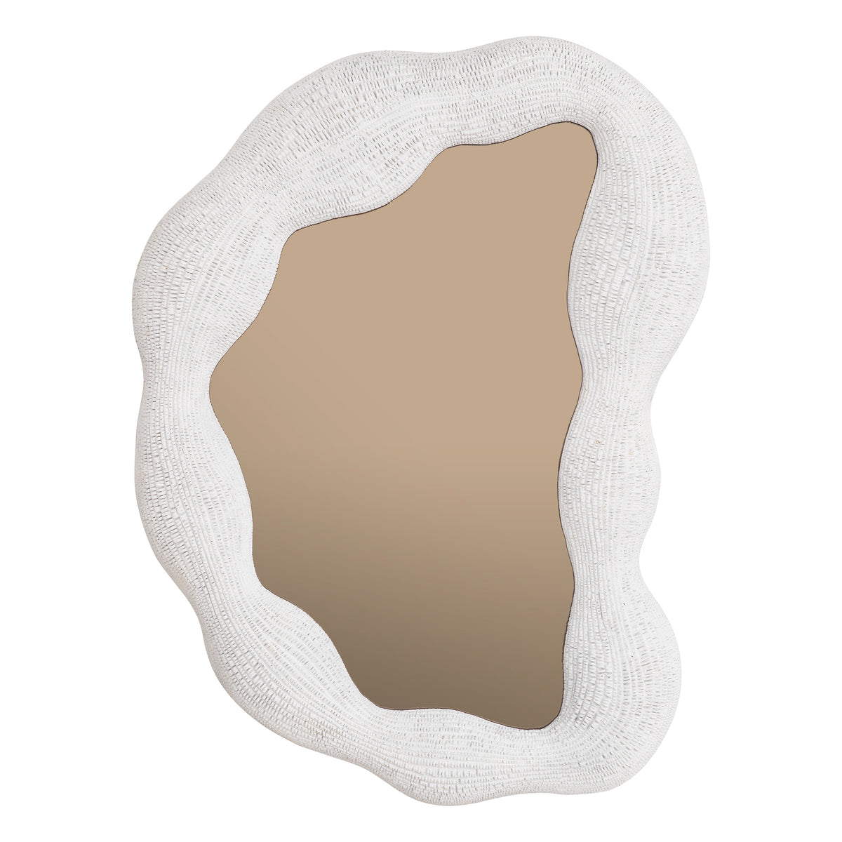 Mirror Genta Small White Finish Eichholtz
