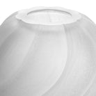 Vase Sicilia Small White Glass Eichholtz