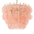 Chandelier Solange Pink Glass Eichholtz