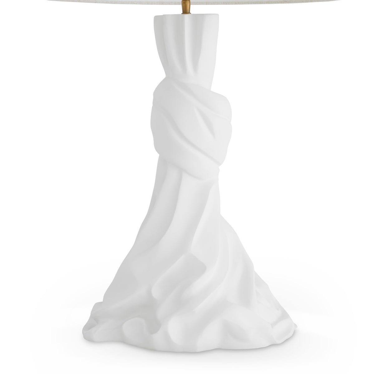 Table Lamp Banyan White Finish Incl Shade Eichholtz