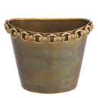 Wine Cooler Clementine Vintage Brass Finish Eichholtz