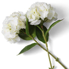 Bouquet Of Hydrangeas White Tones Real Touch 48 Pieces / 2 Varieties Eichholtz