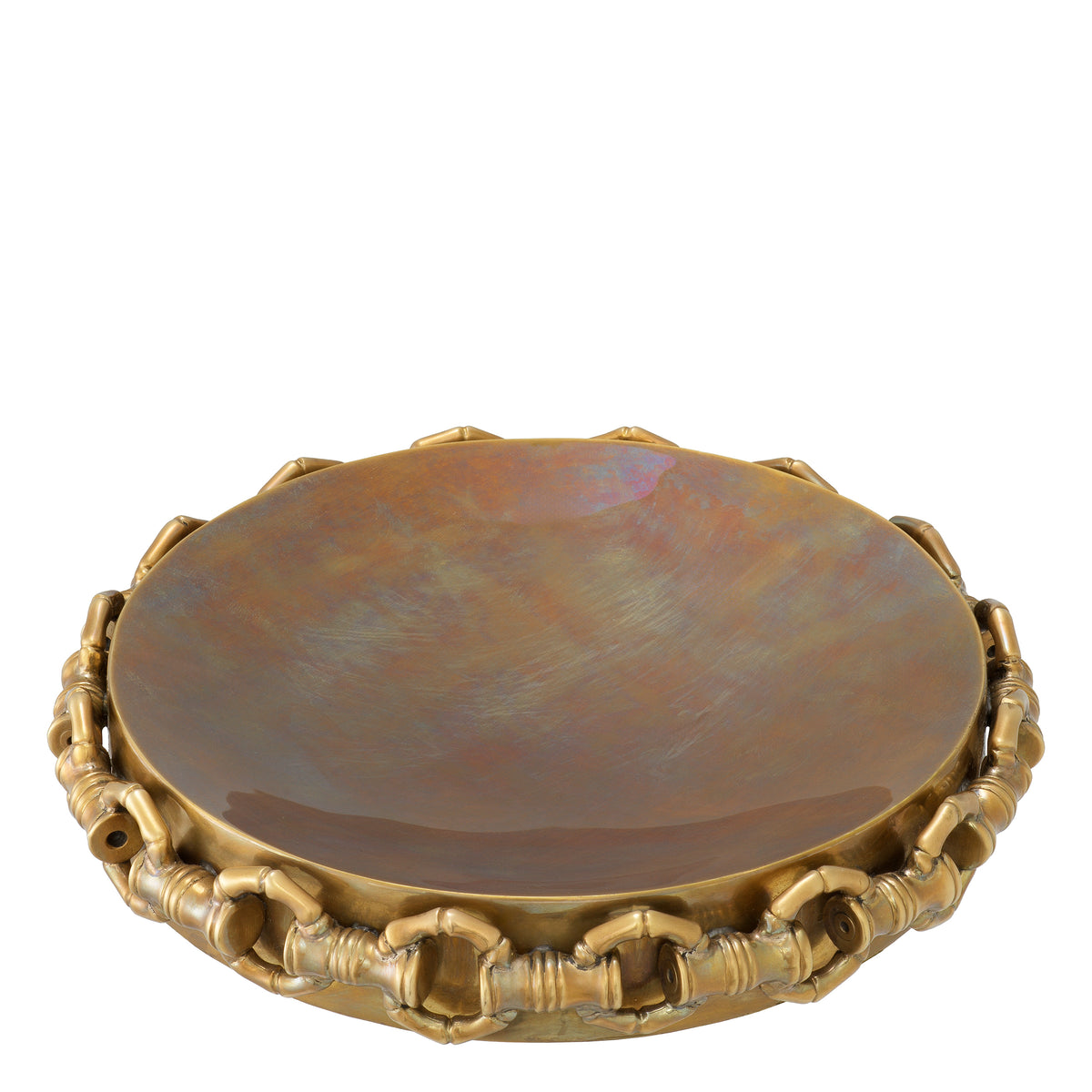 Bowl Clementine Vintage Brass Finish Eichholtz