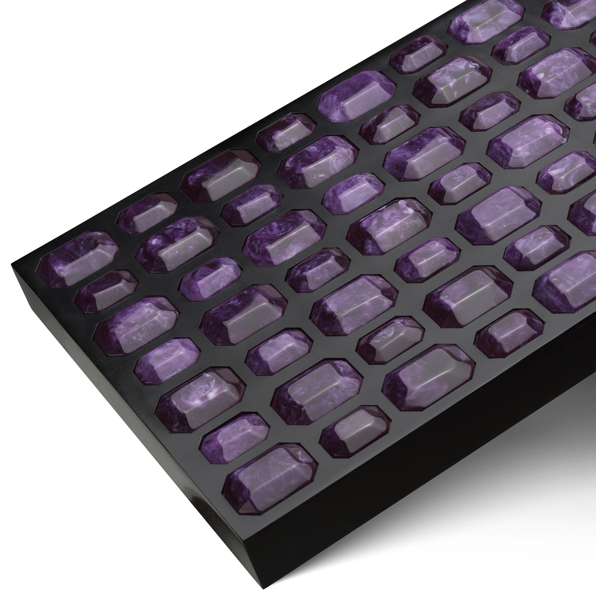 Box Lucida Large Faux Amethyst Eichholtz