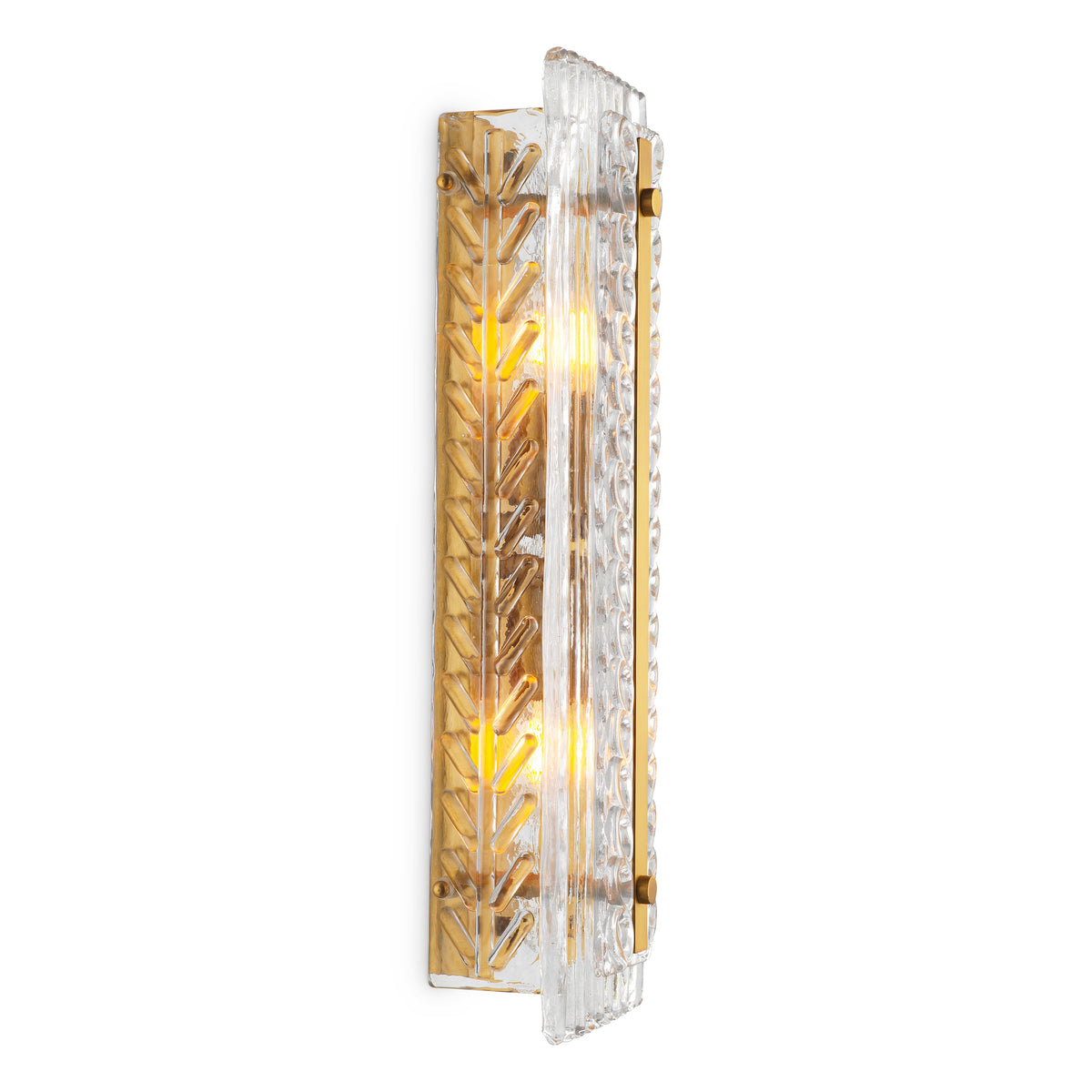 Wall Lamp Luciene Antique Brass Finish Eichholtz
