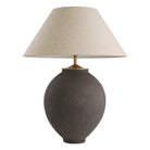 Table Lamp Moon Jar Taupe Finish Incl Shade Eichholtz