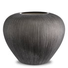 Vase Bayly Stone Finish Glass Eichholtz