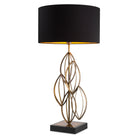 Table Lamp Bellamont Vintage Brass Finish Incl Shade Eichholtz
