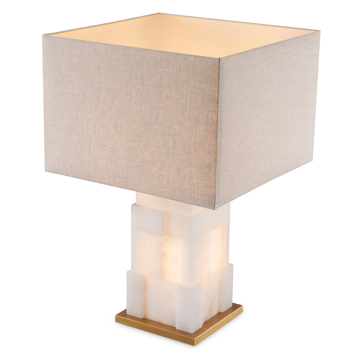 Table Lamp Fabiano Alabaster Incl Shade Eichholtz