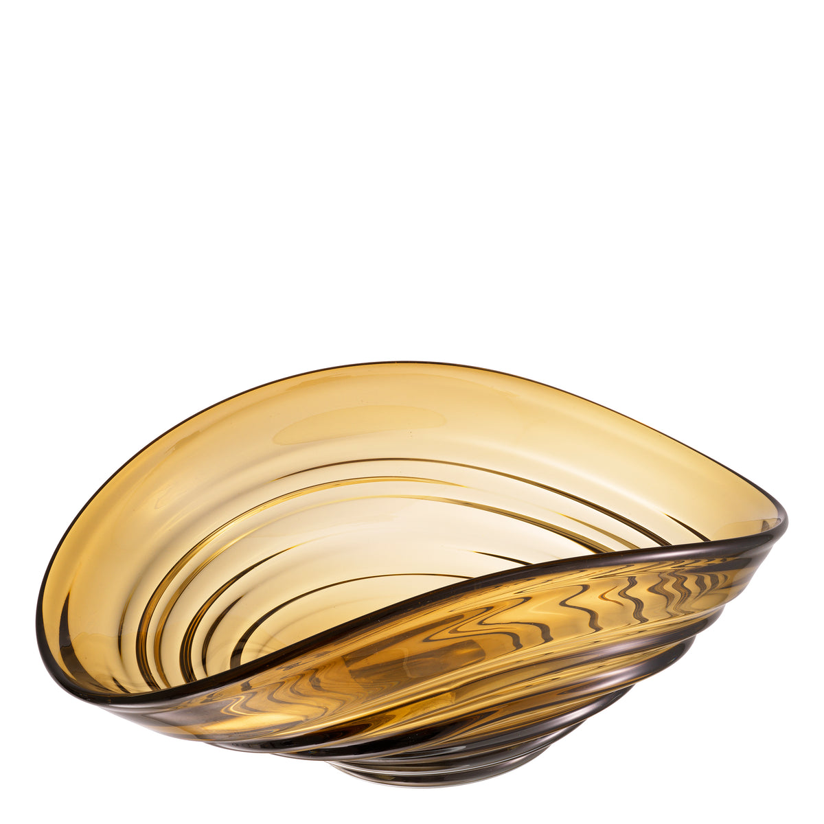 Bowl Pheadra Large Brown Glass Eichholtz