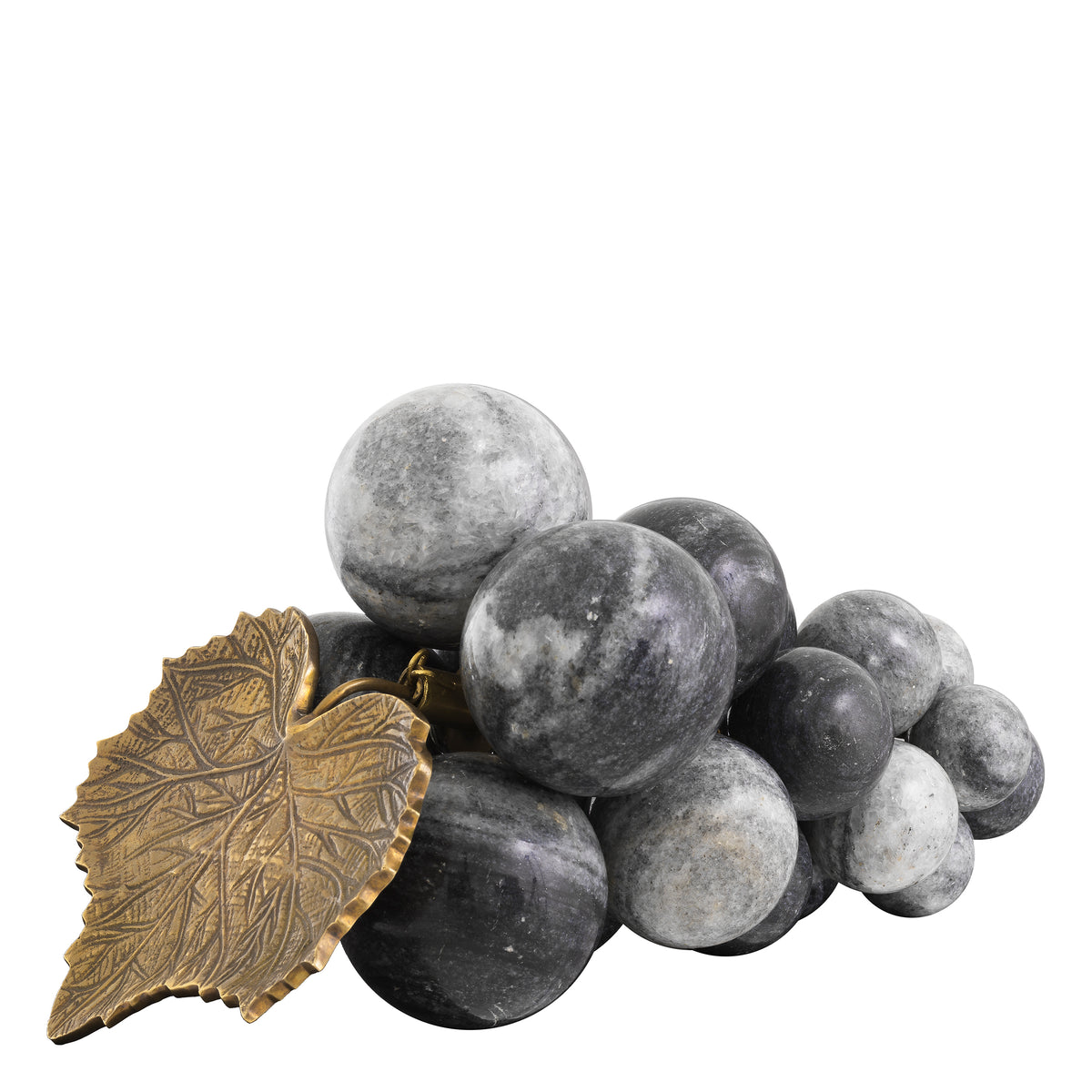 Object Vintage Grapes Grey Marble Eichholtz