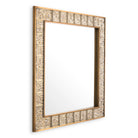 Mirror Mellot Square Vintage Brass Finish Eichholtz
