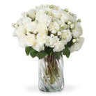 Bouquet Of Roses Two Tone White Real Touch 72 Pieces / 2 Varieties Eichholtz