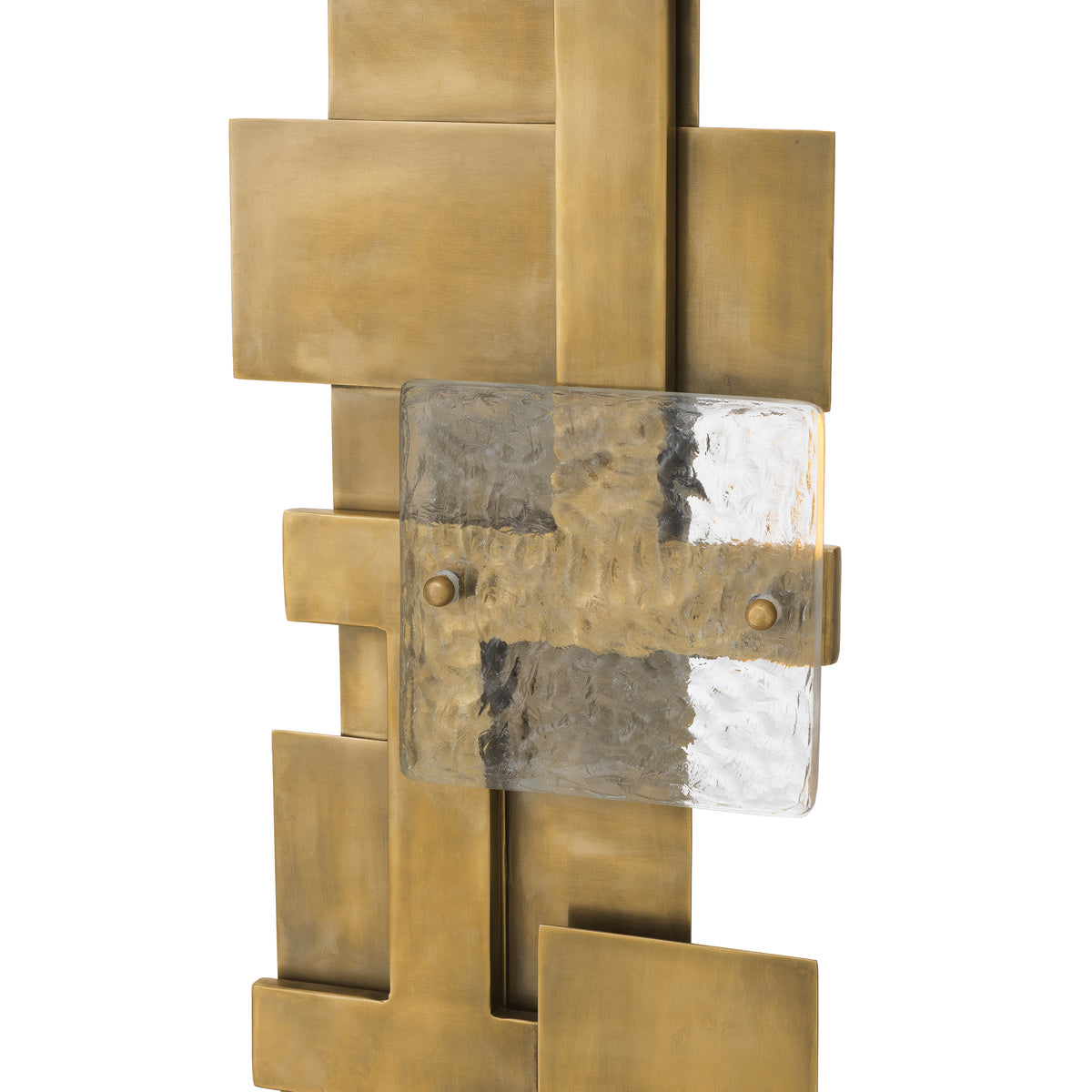 Floor Lamp Langham Vintage Brass Finish Eichholtz
