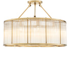 Ceiling Lamp Bernardi Large Antique Brass Finish Eichholtz