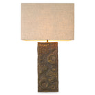 Table Lamp Kamari Vintage Brass Finish Incl Shade Eichholtz