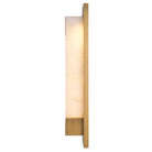 Wall Lamp Scilla Antique Brass Finish Alabaster Eichholtz