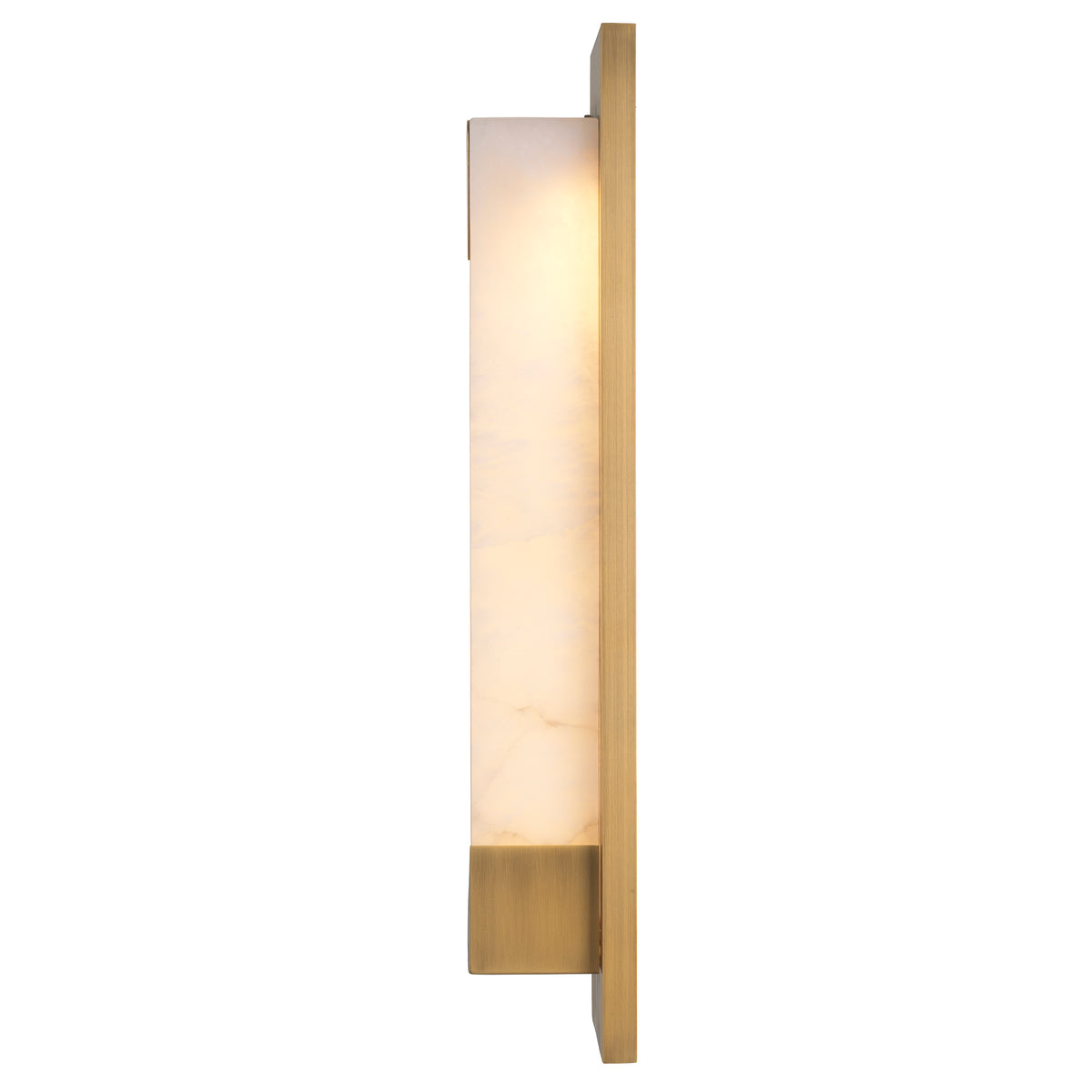 Wall Lamp Scilla Antique Brass Finish Alabaster Eichholtz