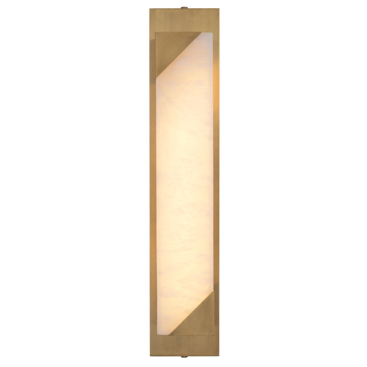 Wall Lamp Scilla Antique Brass Finish Alabaster Eichholtz