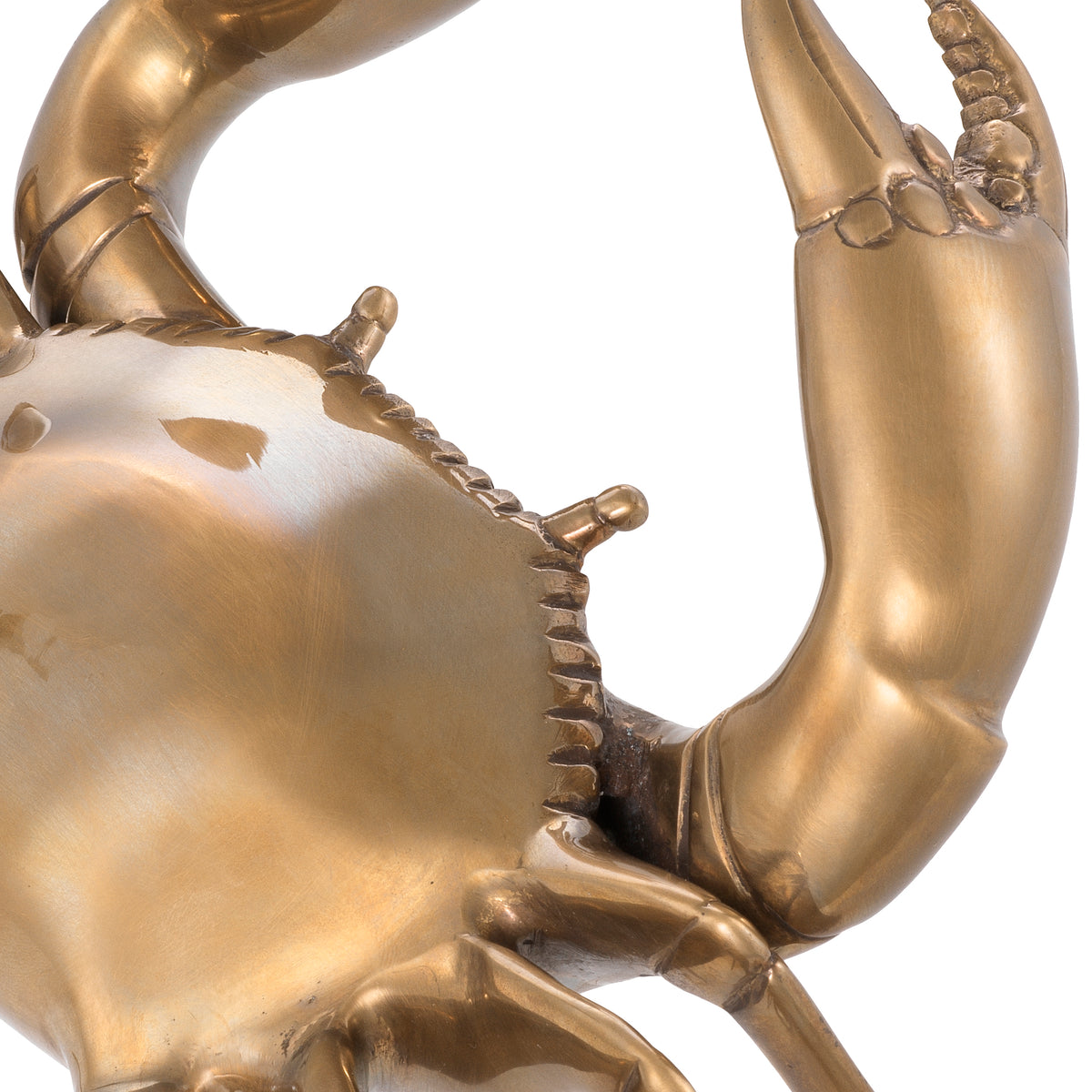 Object Crab Vintage Brass Finish Eichholtz