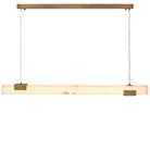 Chandelier Furore Antique Brass Finish Alabaster Eichholtz