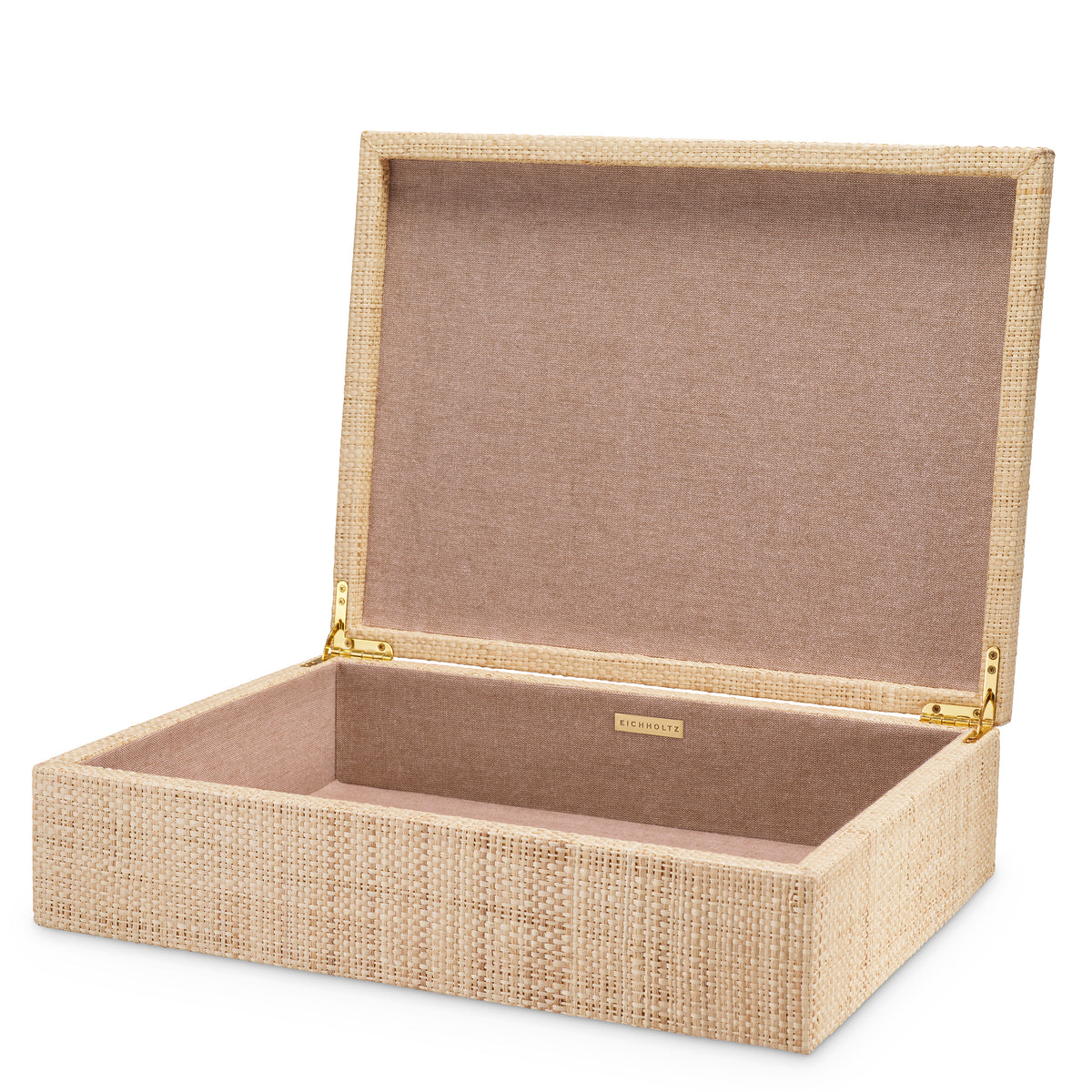 Box Cadiz Large Natural Raffia Eichholtz