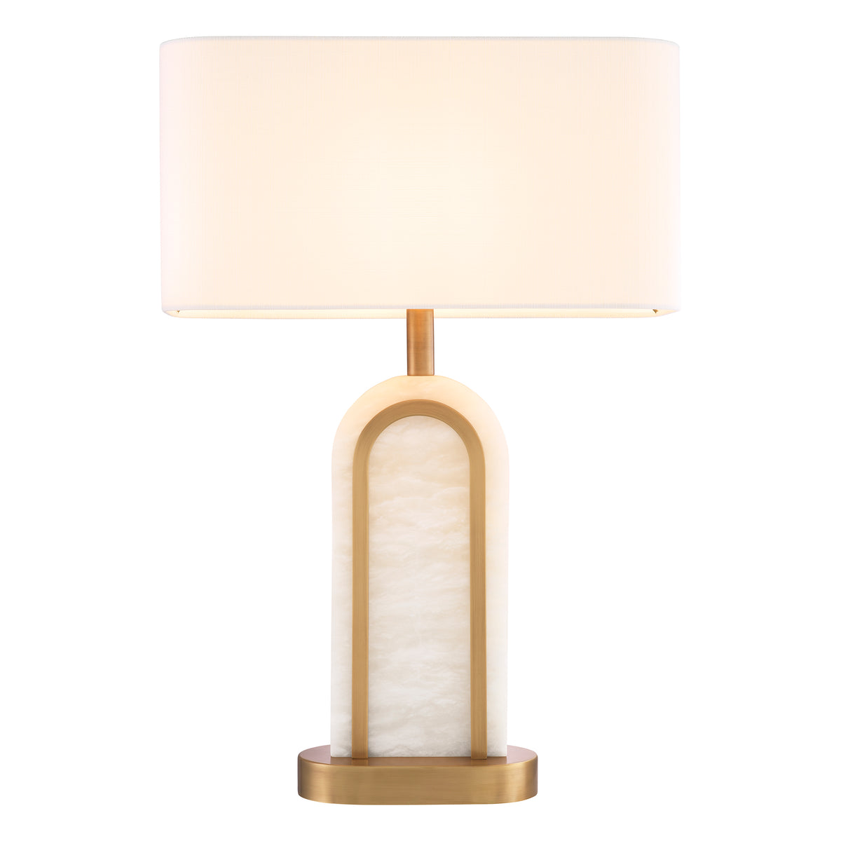 Table Lamp Palladio Alabaster Incl Shade Eichholtz