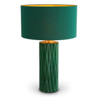 Table Lamp Amarello Green Ceramic Incl Shade Eichholtz