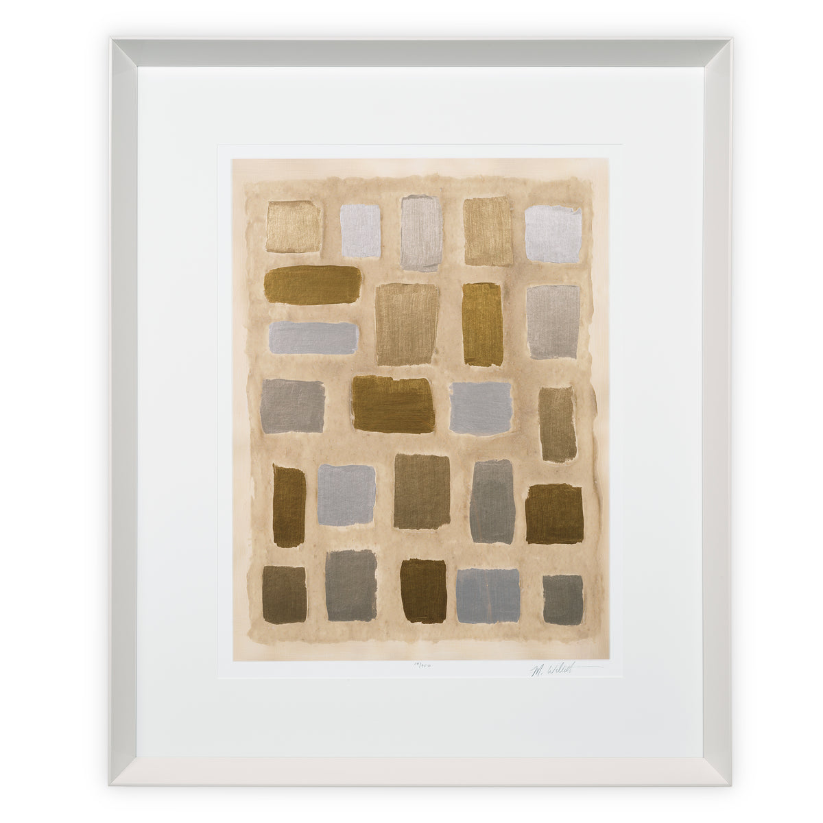 Print Sand Shaped By Michael Willett Set Of 2 Eichholtz