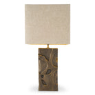 Table Lamp Enzo Vintage Brass Finish Incl Shade Eichholtz