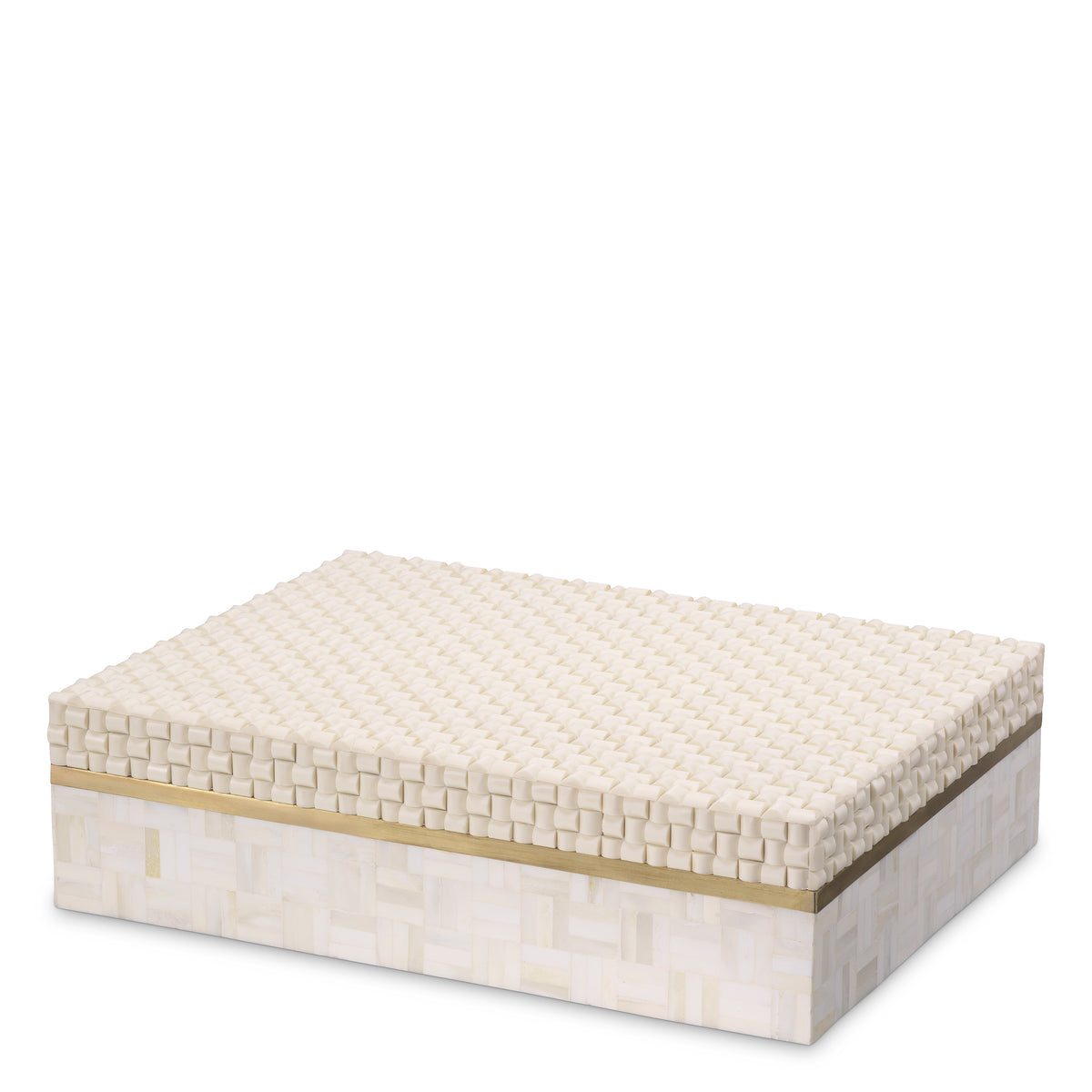 Box Seaside Large White Cream Eichholtz