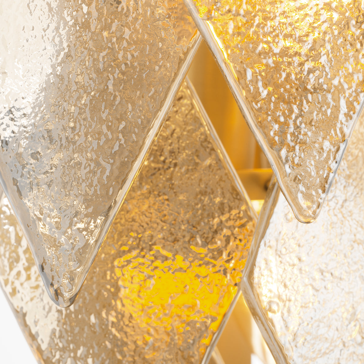 Wall Lamp Rhombus Antique Brass Finish Eichholtz