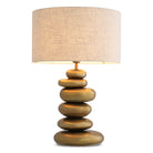 Table Lamp Kallisto Vintage Brass Finish Incl Shade Eichholtz