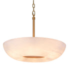 Pendant Ariano Antique Brass Finish Alabaster Eichholtz