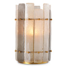 Hurricane Greyson Smoke Glass Eichholtz