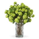 Bouquet Of Hydrangeas Snowball Green Real Touch 36 Pieces Eichholtz