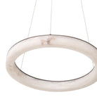 Chandelier Sankt Gallen Small Bronze Highlight Finish Alabaster Eichholtz