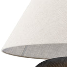 Table Lamp Bayly Stone Finish Incl Linen Mix Shade Eichholtz