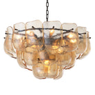 Chandelier Gustave Champagne Coloured Glass Eichholtz