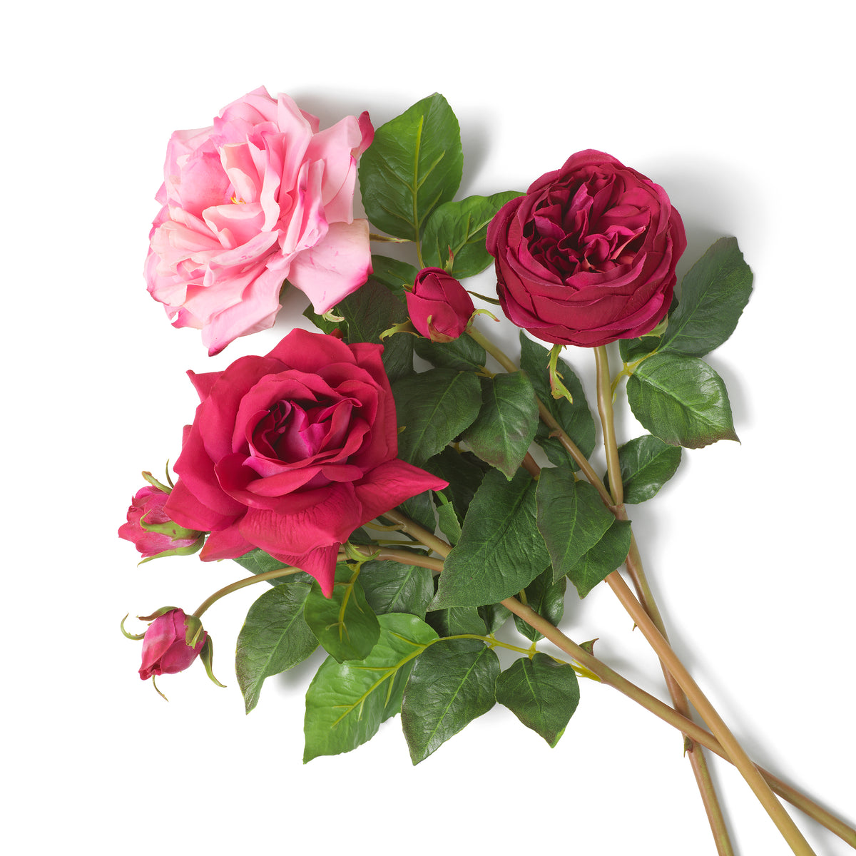 Bouquet Of Roses Multi Color Real Touch 72 Pieces / 3 Varieties Eichholtz