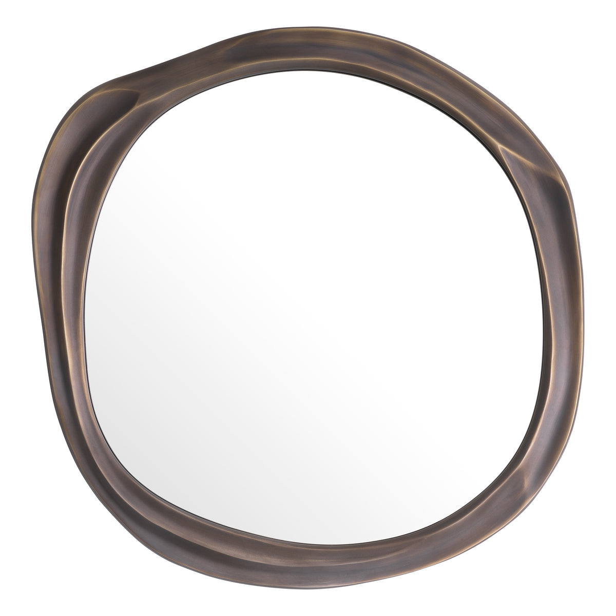 Mirror Karma Small Bronze Highlight Finish Eichholtz