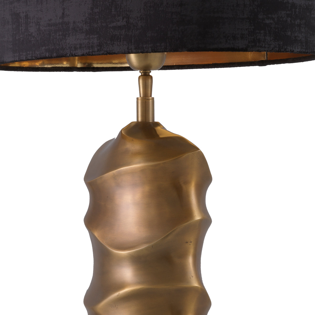 Table Lamp Rapho Vintage Brass Finish Incl Shade Eichholtz