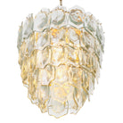 Chandelier Elias Vintage Brass Finish Clear Glass Eichholtz